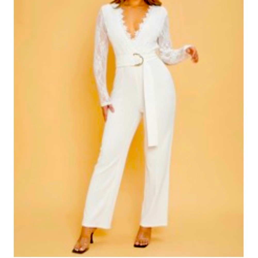 White jumpsuit